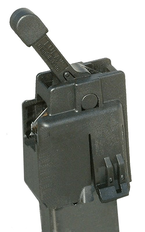 Maglula LU16B LULA Loader & Unloader Made of Polymer with Black Finish for 9mm Luger Colt SMG