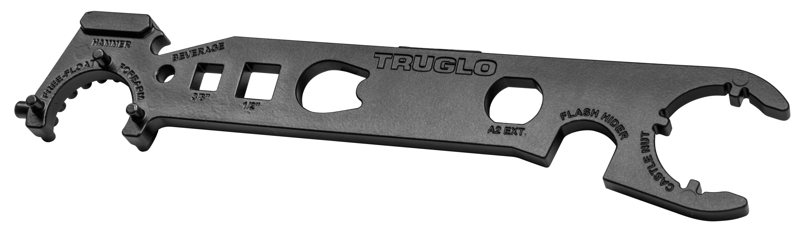 TruGlo TG973B Armorer's Wrench Black Steel AR Platform Firearm