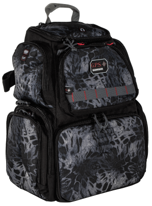GPS Bags 1711BPPMB Handgunner Backpack PRYM1 Blackout 1000D Nylon Holds 4 Handguns