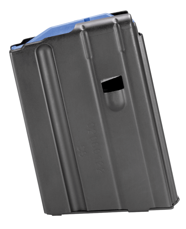 DuraMag 1065041176CPD SS 10rd 6.5 Grendel/6mm ARC for AR-15 Black w/ Blue Follower Detachable DuraMag 1065041176CPD SS 10rd 6.5 Grendel/6mm ARC for AR-15 Black w/ Blue Follower Detachable