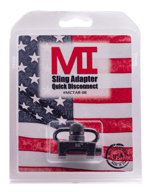 Midwest Industries MCTAR08 Quick Detach  Sling Adapter Black Aluminum
