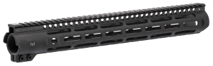 MIDWEST INDUSTRIES INC MISLH15 Slimline AR-15 6061 Aluminum Black Hard Coat Anodized 15"