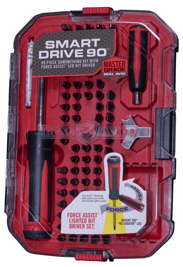 Real Avid AVSD90 Smart Drive 90 Black/Red Multiple 90 Pieces