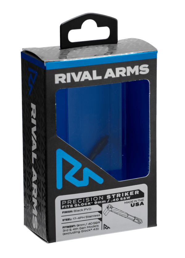 Rival Arms RA40G001A Precision Striker 40 S&W Glock Gen3-4 Black 17-4 Stainless Steel Rival Arms RA40G001A Precision Striker 40 S&W Glock Gen3-4 Black 17-4 Stainless Steel