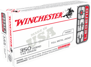 Winchester Ammo USA3501 USA  350 Legend 145 gr Full Metal Jacket 20rd Box