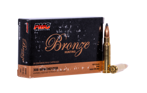 PMC 308SP Bronze 308 Win 150 gr Pointed Soft Point 20rd Box