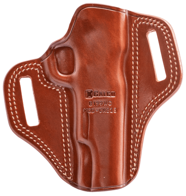 Galco CM213 Combat Master Open Top Pancake Tan Leather Belt Loop Fits 1911 Left Hand Galco CM213 Combat Master Open Top Pancake Tan Leather Belt Loop Fits 1911 Left Hand
