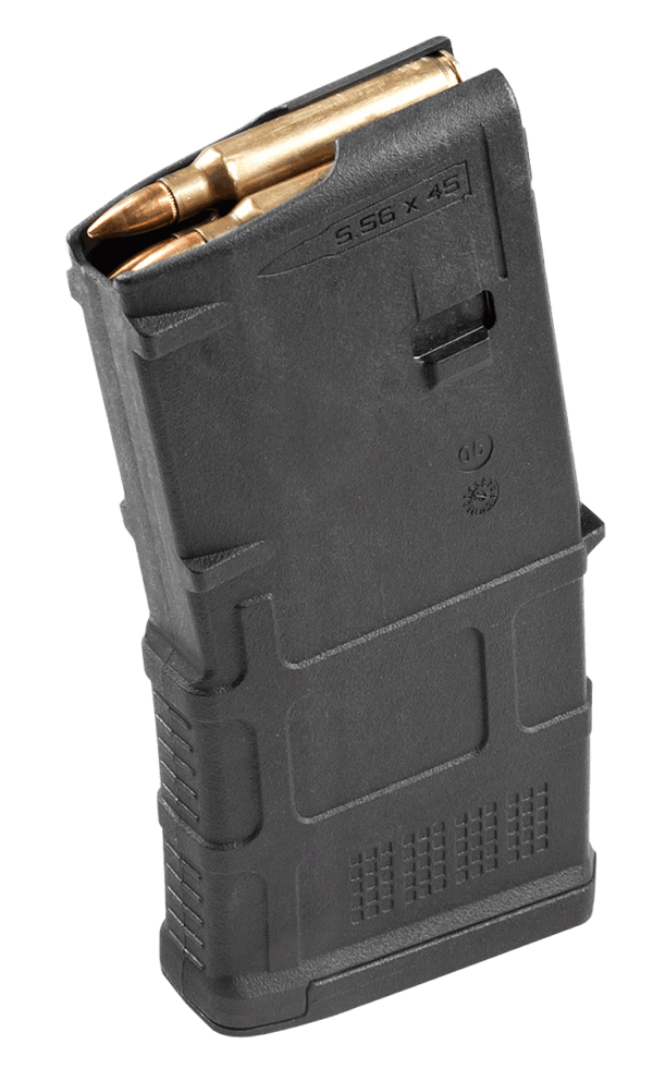 Magpul MAG560BLK PMAG GEN M3 20rd 223 Rem/5.56x45mm NATO Fits AR-15/M16/M4 Black Polymer