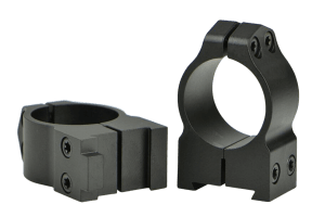 Warne 1B1M CZ 527 Maxima Matte Black 1" Medium 0 MOA