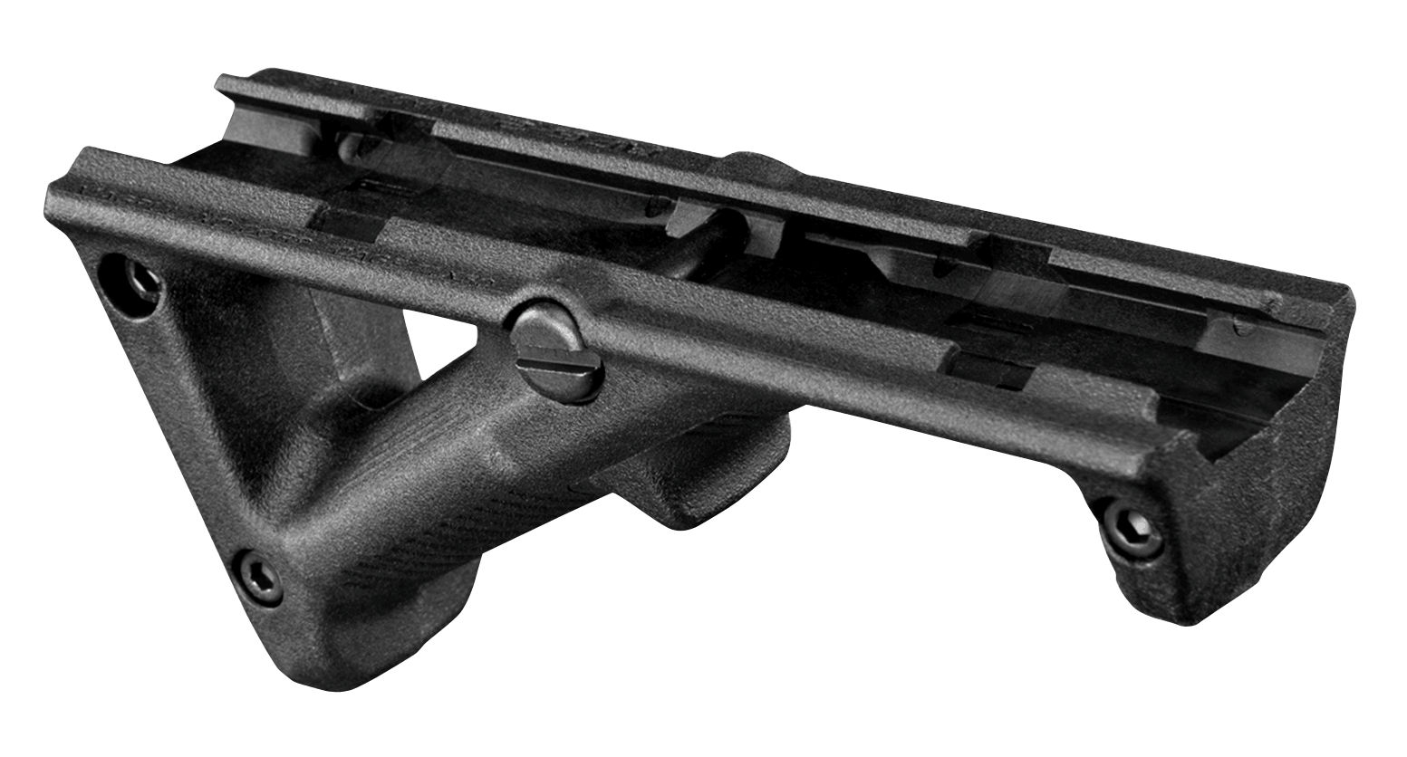 Magpul MAG414BLK AFG-2 Black Polymer Angled Foregrip for AR-Platform or Most Picatinny Railed Handguard