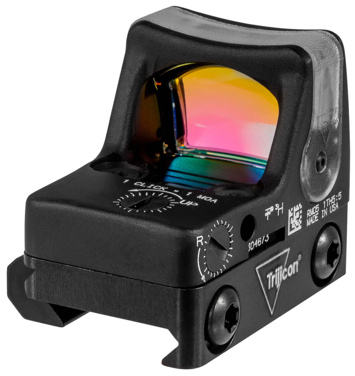 Trijicon 700038 RMR Type 2 Matte Black 22x16mm 9.0 MOA Dual Illuminated Green Dot Reticle - Image 2