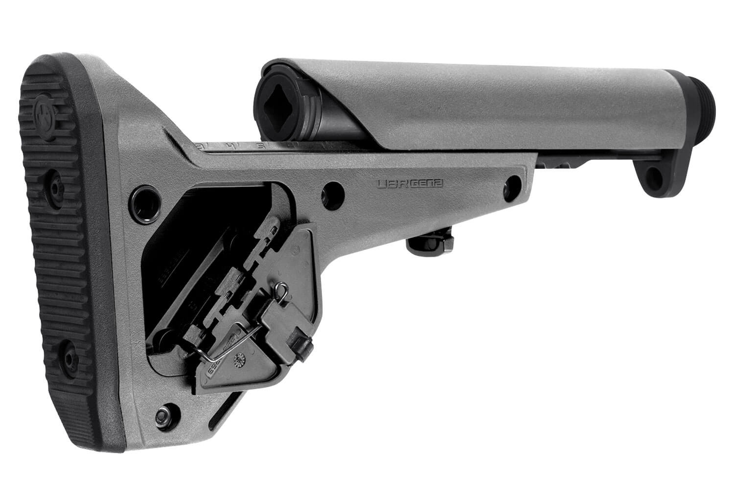 Magpul MAG482GRY UBR Gen2 Stock Collapsible Stealth Gray Synthetic for AR-15 M16 M4 Magpul MAG482GRY UBR Gen2 Stock Collapsible Stealth Gray Synthetic for AR-15 M16 M4