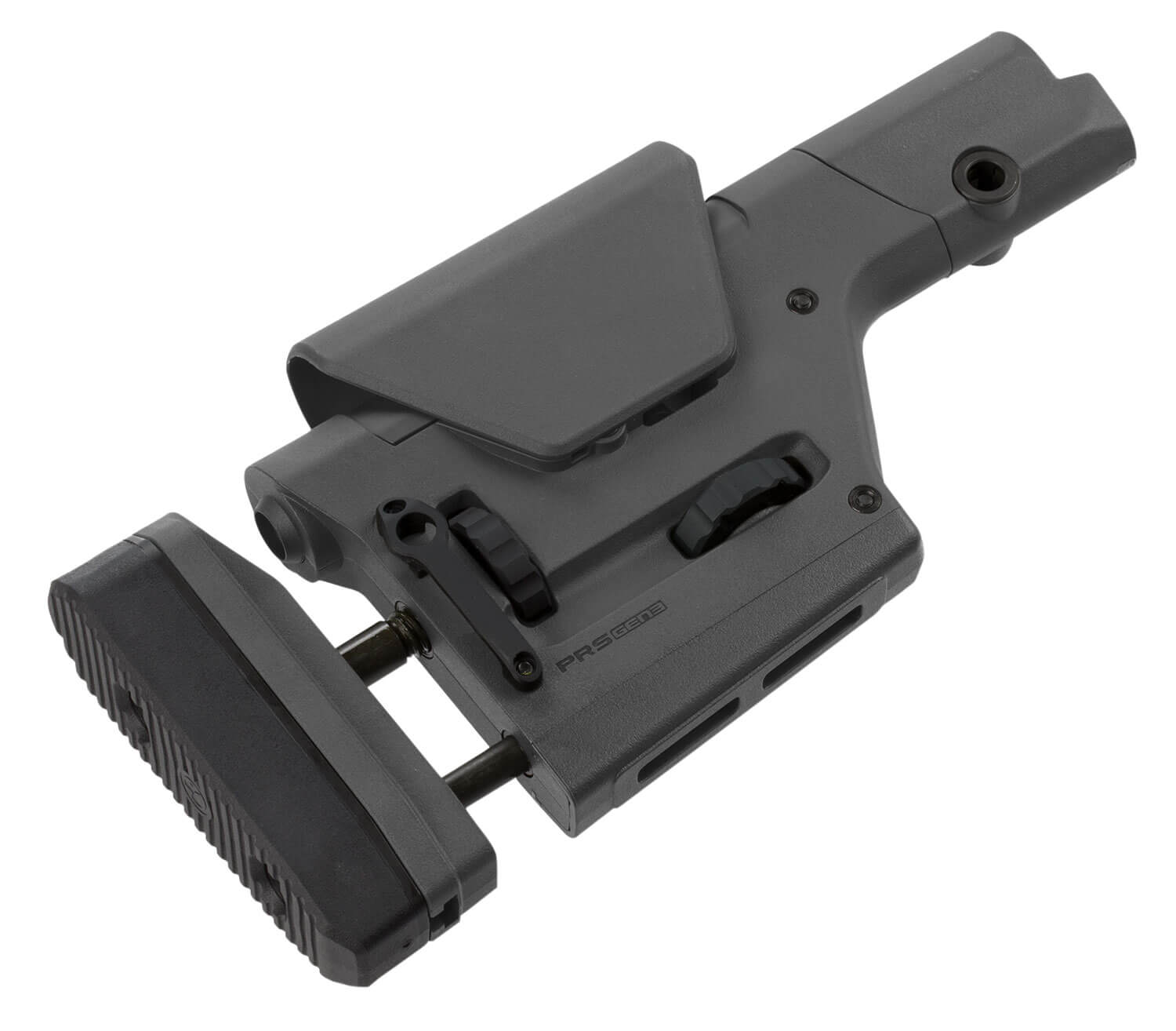 Magpul MAG672GRY PRS Gen3 Precision Stock Fixed Adjustable Comb Stealth Gray Synthetic for AR-15 M16 M4 Magpul MAG672GRY PRS Gen3 Precision Stock Fixed Adjustable Comb Stealth Gray Synthetic for AR-15 M16 M4