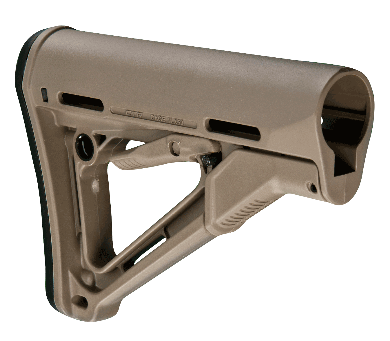 Magpul MAG310FDE CTR Carbine Stock Flat Dark Earth Synthetic for AR-15 M16 M4 with Mil-Spec Tube (Tube Not Included) Magpul MAG310FDE CTR Carbine Stock Flat Dark Earth Synthetic for AR-15 M16 M4 with Mil-Spec Tube (Tube Not Included)