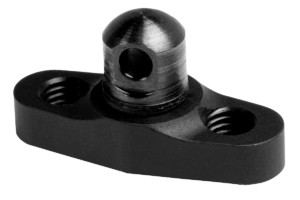 GrovTec US Inc GTSW111 Flanged Stud Mount KeyMod Black Anodized 6061 Aluminum