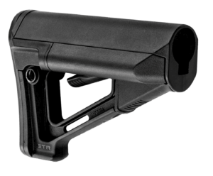 Magpul MAG470BLK STR Carbine Stock Black Synthetic for AR-15  M16  M4 with Mil-Spec Tube (Tube Not Included)