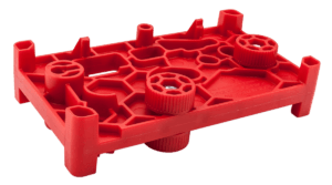 Apex Tactical 104001 Armorer’s Block Red Polymer Pistol Apex Tactical 104001 Armorer’s Block Red Polymer Pistol