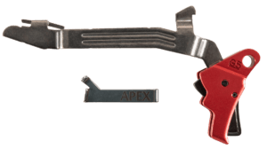 Apex Tactical 102156 Action Enhancement Red Drop-in Trigger Compatible w/Glock 17/19/19X/26/34/45 Gen5 Apex Tactical 102156 Action Enhancement Red Drop-in Trigger Compatible w/Glock 17/19/19X/26/34/45 Gen5