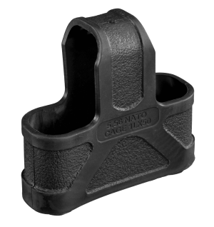 Magpul MAG001BLK Original Magpul Made of Rubber w/ Black Finish for 5.56x45mm NATO Mags/ 3 Per Pack