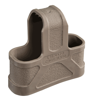 Magpul MAG001FDE Original Magpul Made of Rubber w/ Flat Dark Earth Finish for 5.56x45mm NATO Mags/ 3 Per Pack