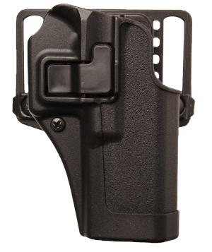 Blackhawk 410562BKR Serpa CQC OWB Size 62 Matte Black Polymer Belt Loop/Paddle Fits CZ 75/75B Right Hand