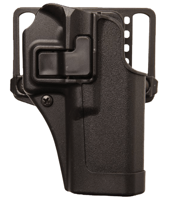 Blackhawk 410564BKR Serpa CQC  OWB Size 64 Matte Black Polymer Belt Loop/Paddle Fits FN FNS Right Hand