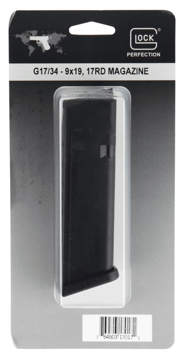 Glock MF17017 G17/34  17rd 9mm Luger Fits Glock 34/17 Black Polymer