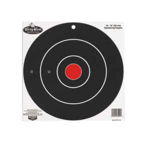 Birchwood Casey 35825 Dirty Bird 8″ Bullseye Tagboard Hanging Black/White 25 Per Pkg Birchwood Casey 35825 Dirty Bird 8″ Bullseye Tagboard Hanging Black/White 25 Per Pkg