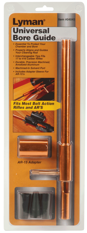 Lyman 04045 Universal Bore Guide Set Multi-Caliber Rifle Aluminum