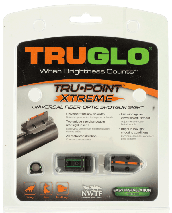 TruGlo TG960 Truā¢Point Xtreme Black | Red Fiber Optic Front Sight Green Fiber Optic Rear Sight TruGlo TG960 Truā¢Point Xtreme Black | Red Fiber Optic Front Sight Green Fiber Optic Rear Sight