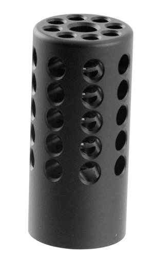 Tactical Solutions 1022CMPMB X-Ring Compensator Black Matte Aluminum with 1/2"-28 tpi Threads .920" Diameter for 22 LR Ruger 10/22