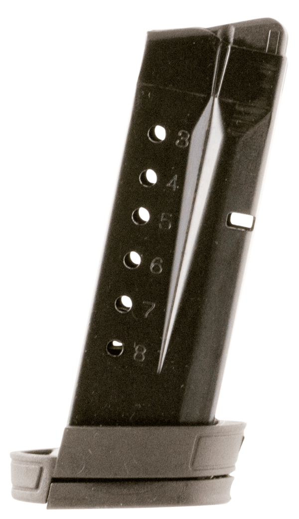 ProMag SMI27 Standard  8rd 9mm Luger Fits S&W M&P Shield Blued Steel