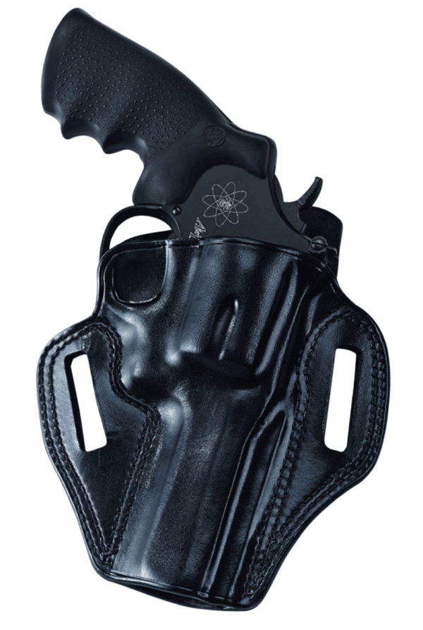 Galco CM424B Combat Master OWB Black Leather Belt Slide Fits 1911 Right Hand Galco CM424B Combat Master OWB Black Leather Belt Slide Fits 1911 Right Hand