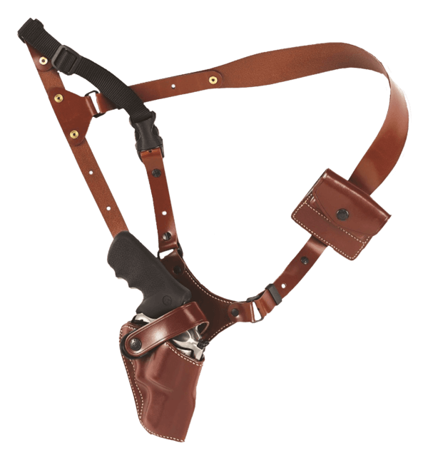 Galco GA170 Great Alaskan Chest Holster Fits Chest Up To 54″ Tan Leather Shoulder/Torso Strap Fits S&W X Frame 500 4″ Right Hand Galco GA170 Great Alaskan Chest Holster Fits Chest Up To 54″ Tan Leather Shoulder/Torso Strap Fits S&W X Frame 500 4″ Right Hand
