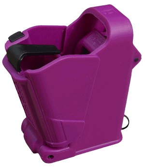 Maglula UP60PR UpLULA Loader & Unloader Double & Single Stack Style made of Polymer with Purple Finish for 9mm Luger 45 ACP Pistols