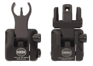LWRC 2000065A01 Skirmish Back Up Iron Sights Set Black Folding for AR-15 LWRC 2000065A01 Skirmish Back Up Iron Sights Set Black Folding for AR-15