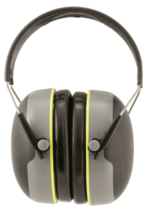 Peltor 97041 Sport Bull's Eye 27 dB Over the Head Gray/Black Adult 1 Pair