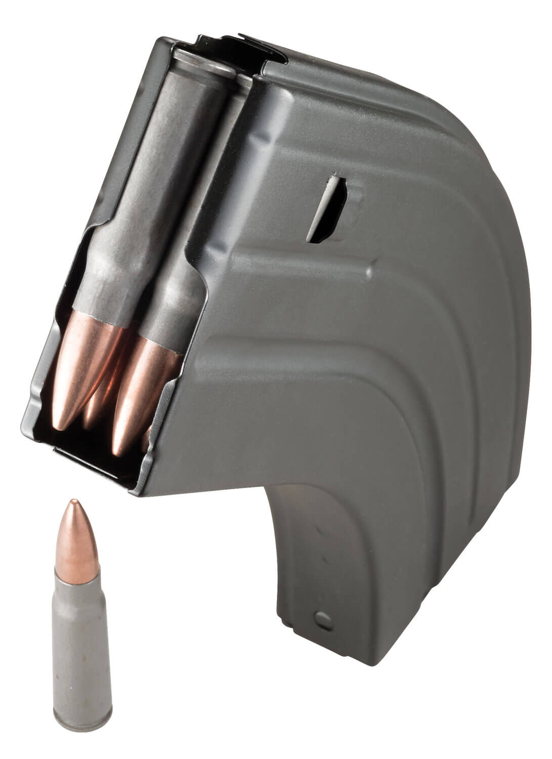 DuraMag 2862041205CPD SS 28rd 7.62x39mm for AR-15 Black w/ Black Follower Detachable DuraMag 2862041205CPD SS 28rd 7.62x39mm for AR-15 Black w/ Black Follower Detachable