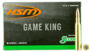 HSM 27012N Game King  270 Win 130 gr Sierra GameKing Spitzer Boat Tail 20rd Box