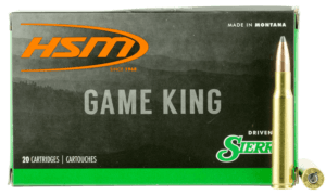 HSM 300641N Game King  30-06 Springfield 180 gr Sierra GameKing Spitzer Boat Tail 20rd Box