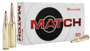 Hornady 81391 Match  6mmCreedmoor 108gr Extremely Low Drag-Match 20rd Box