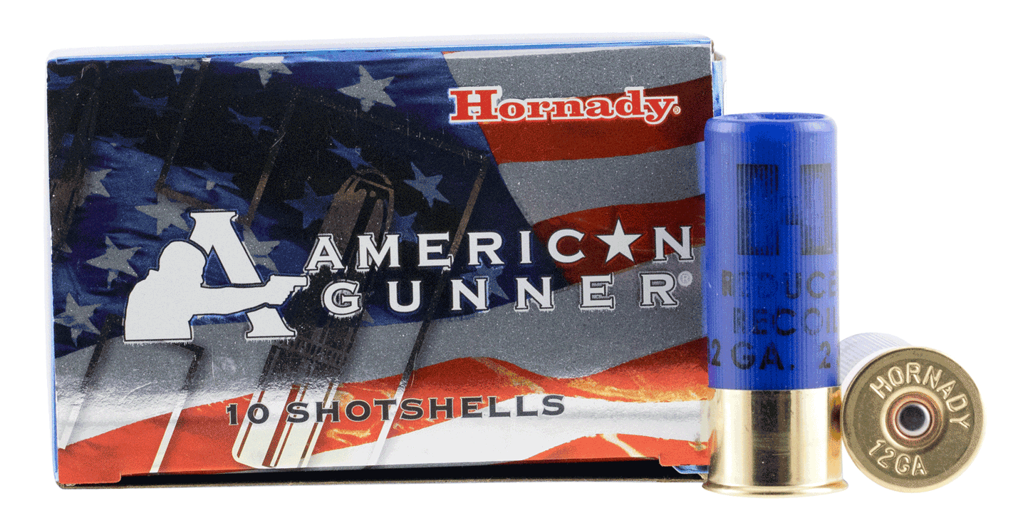 Hornady 86274 American Gunner 12 Gauge 2.75″ 1 oz 00 Buck Shot 10rd Box Hornady 86274 American Gunner 12 Gauge 2.75″ 1 oz 00 Buck Shot 10rd Box