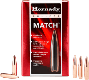 Hornady 24561 ELD Match  6mm .243 108 gr Extremely Low Drag Match 100rd Box