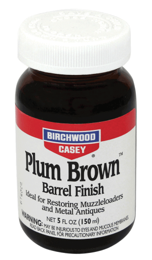 Birchwood Casey 14130 Plum Brown Barrel Finish 5 oz. Bottle