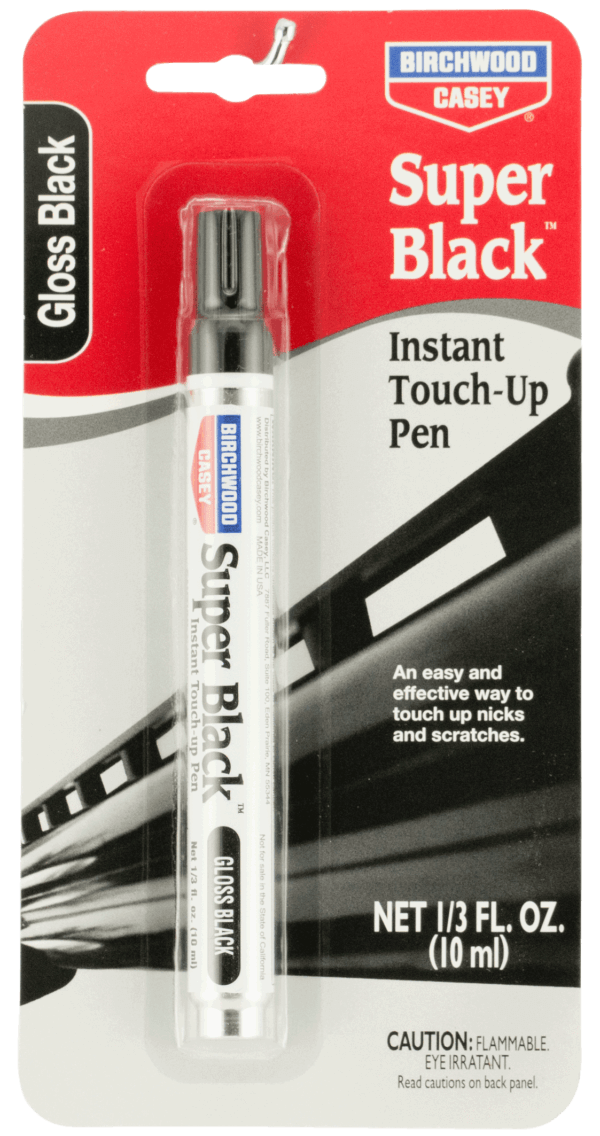 Birchwood Casey 15111 Super Black Touch-Up Pen Gloss Black 1/3 oz.