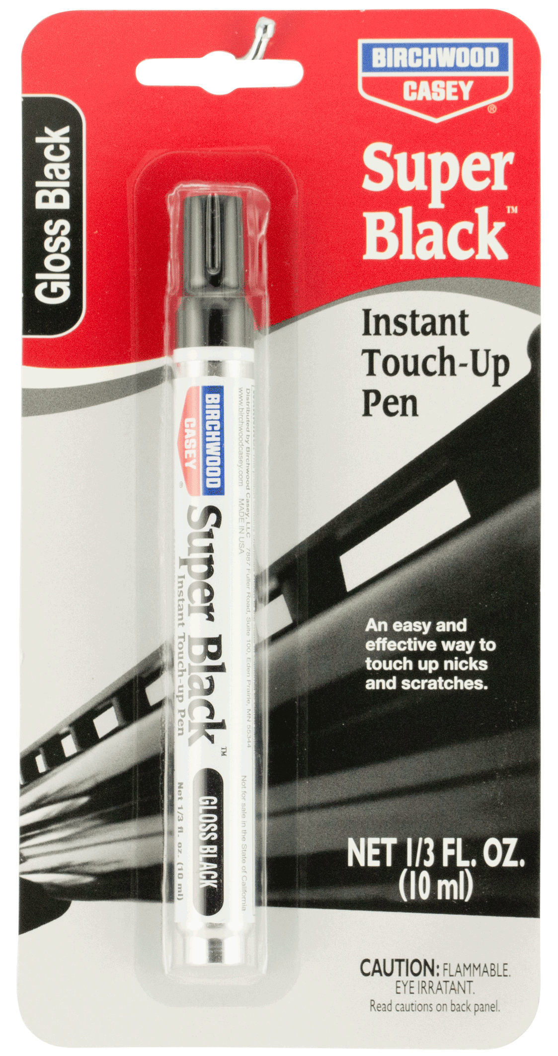 Birchwood Casey 15111 Super Black Touch-Up Pen Gloss Black 1/3 oz. Birchwood Casey 15111 Super Black Touch-Up Pen Gloss Black 1/3 oz.