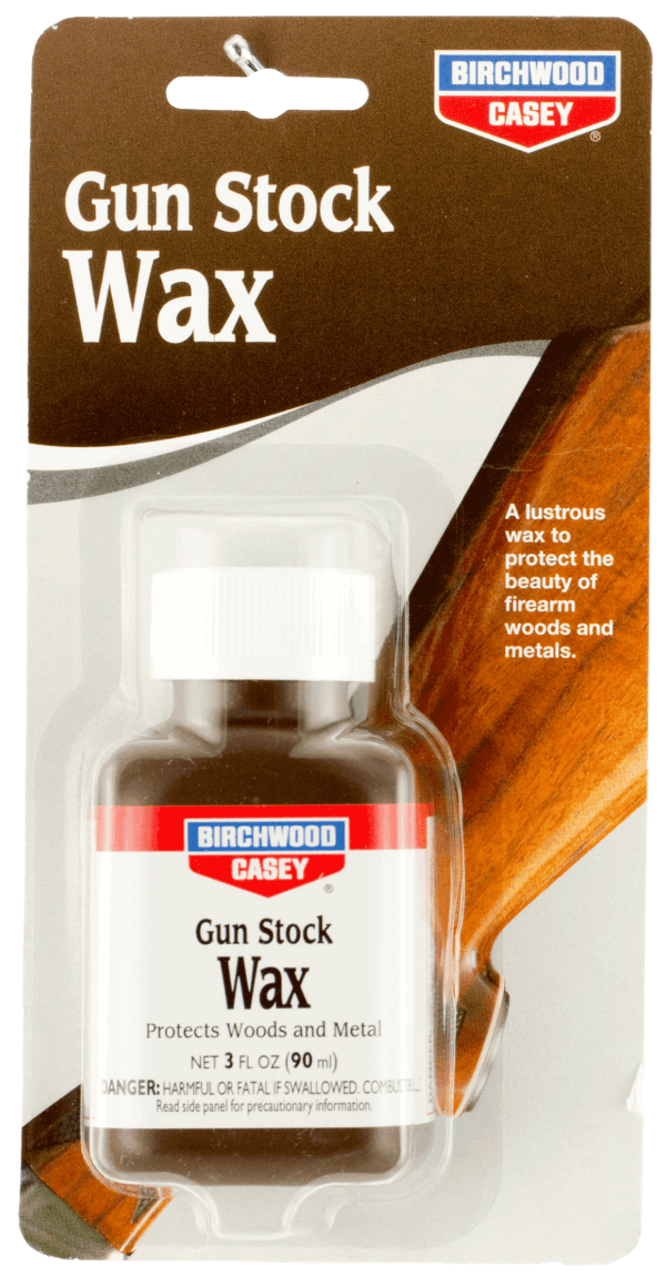 Birchwood Casey 23723 Gun Stock Wax  3 oz. Bottle