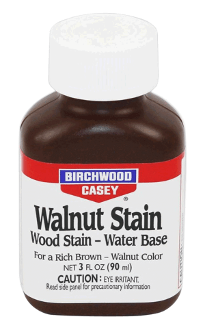 Birchwood Casey 24123 Walnut Wood Stain Water-Based 3 oz. Bottle