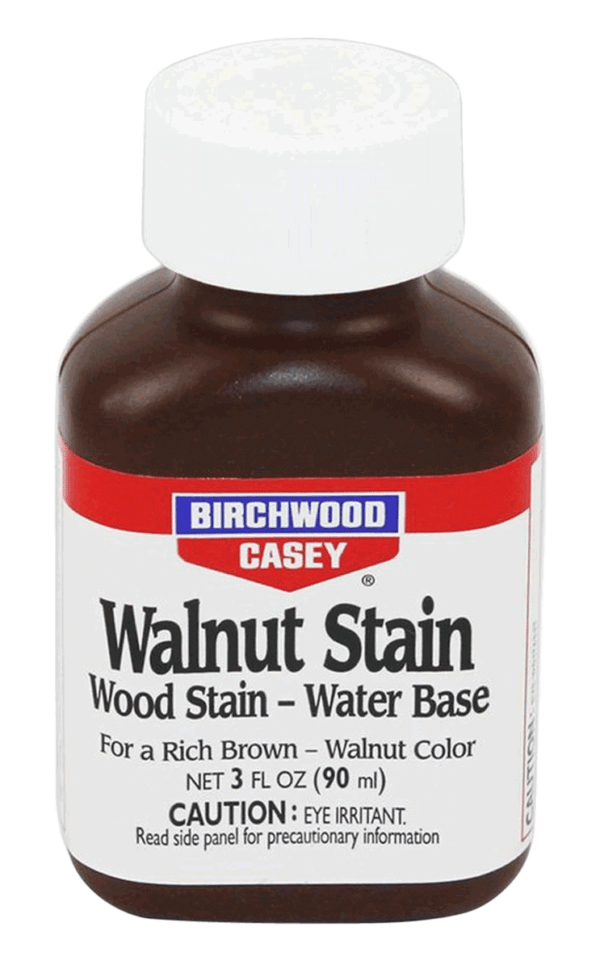 Birchwood Casey 24123 Walnut Wood Stain Water-Based 3 oz. Bottle