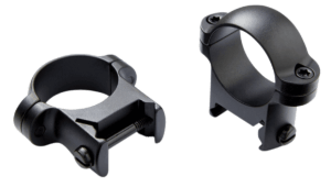 Burris 420080 Zee Rings  Black Gloss 1″ Low